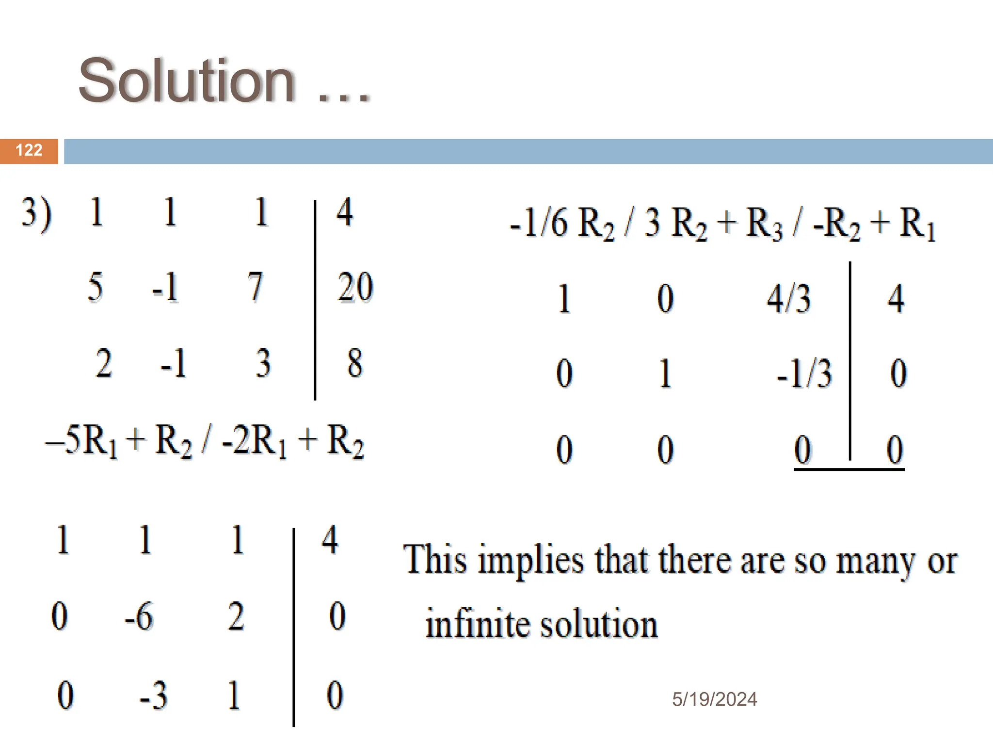 Solution …
122
5/19/2024
 