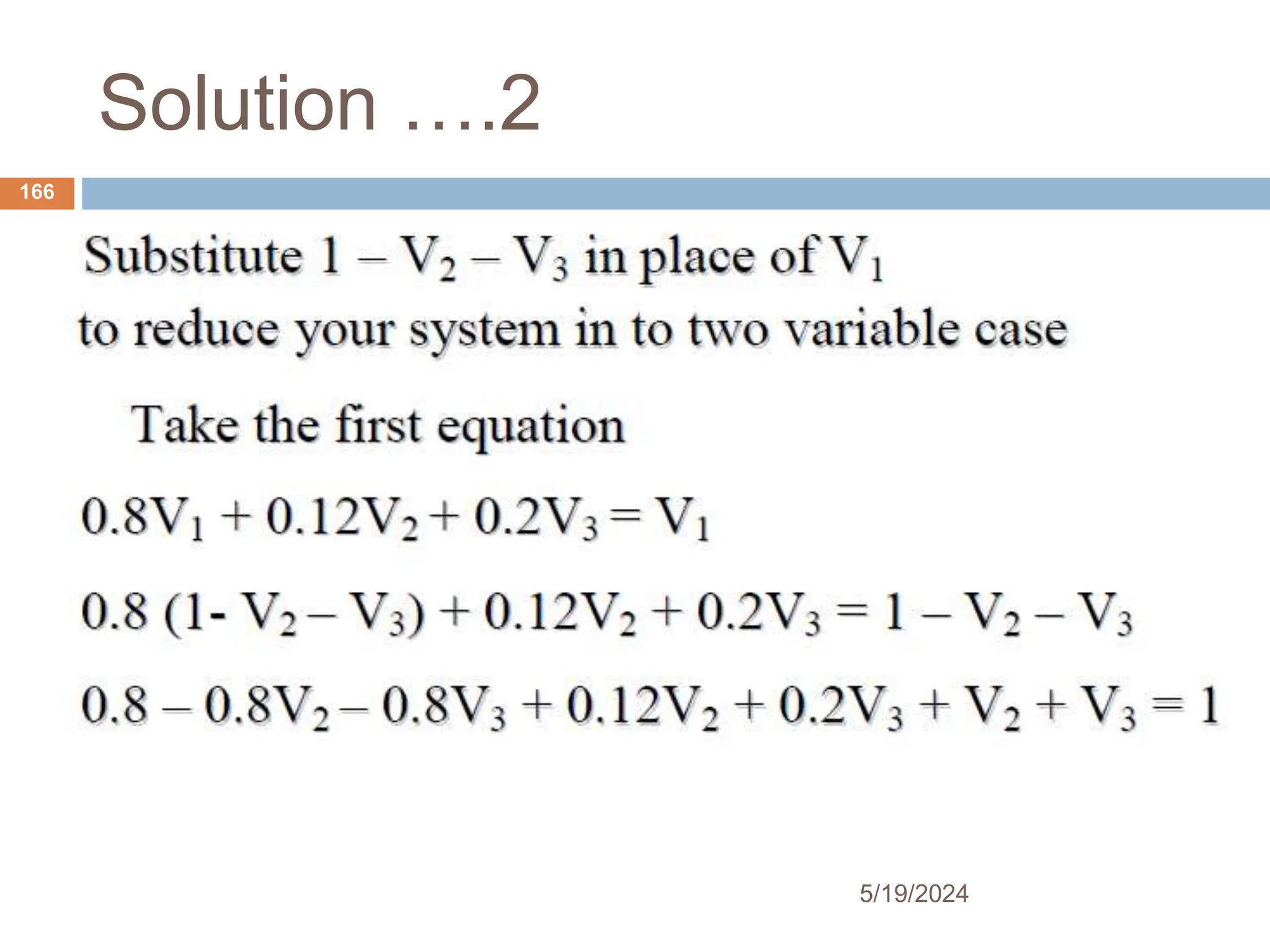 Solution ….2
166
5/19/2024
 
