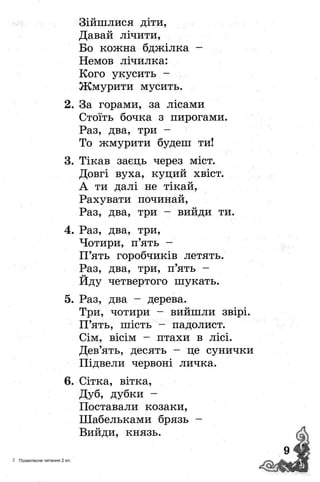 Книжкова країна Позакласне читання 2 клас Йолкіна