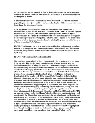 2 chronicles 16 commentary | PDF