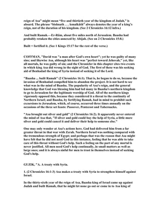 2 chronicles 16 commentary | PDF