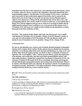 2 chronicles 16 commentary | PDF
