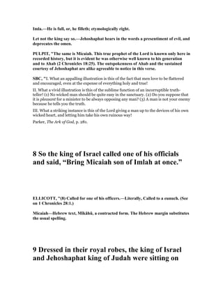 2 chronicles 18 commentary | PDF