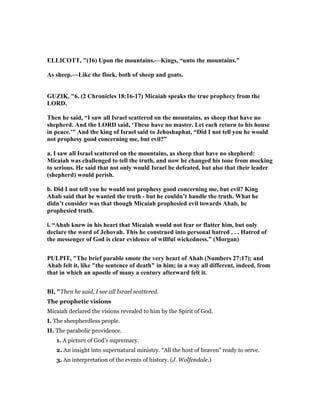 2 chronicles 18 commentary | PDF