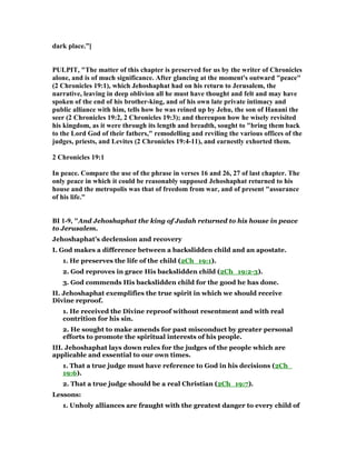 2 chronicles 19 commentary | PDF