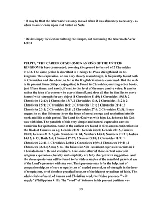 2 chronicles 1 commentary | PDF