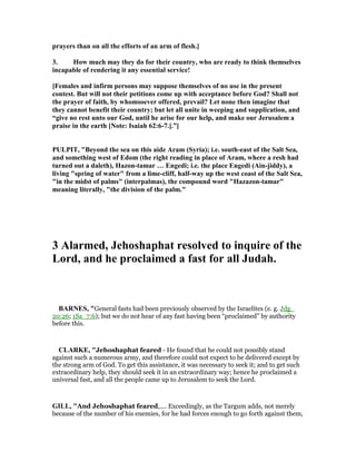 2 chronicles 20 commentary | PDF