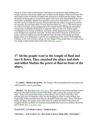 2 chronicles 23 commentary | PDF