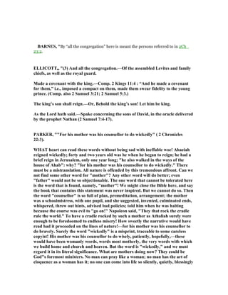 2 chronicles 23 commentary | PDF