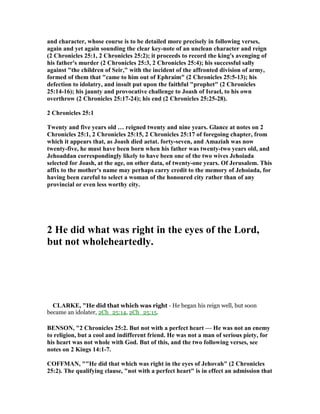 2 chronicles 25 commentary | PDF