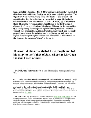 2 chronicles 25 commentary | PDF