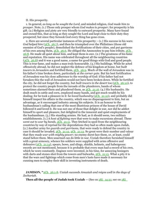 2 chronicles 26 commentary | PDF | Christianity | Religion & Spirituality