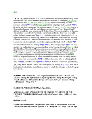 2 chronicles 26 commentary | PDF