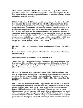 2 chronicles 26 commentary | PDF
