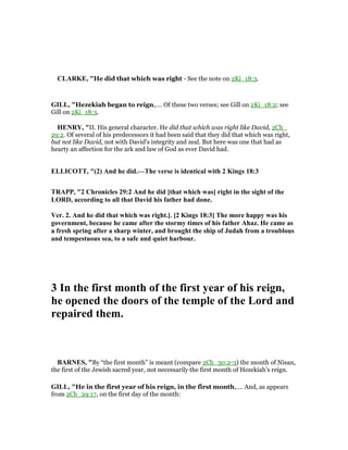 2 chronicles 29 commentary | PDF