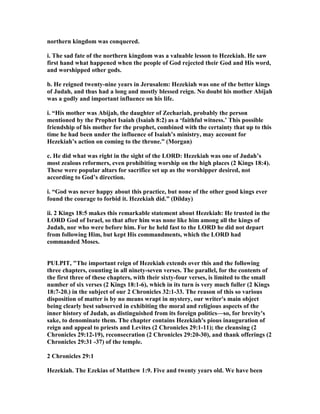 2 chronicles 29 commentary | PDF