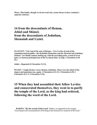 2 chronicles 29 commentary | PDF