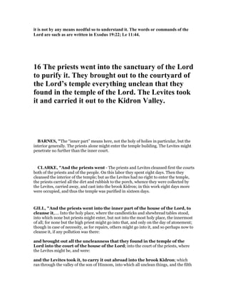 2 chronicles 29 commentary | PDF