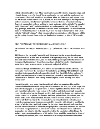2 chronicles 29 commentary | PDF