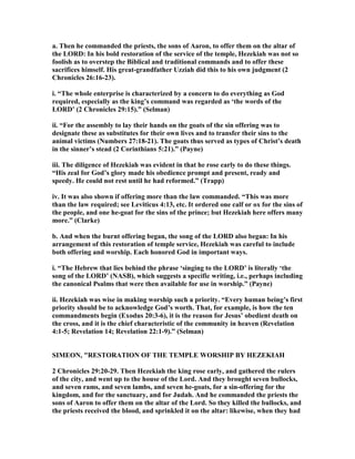 2 chronicles 29 commentary | PDF