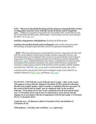 2 chronicles 29 commentary | PDF