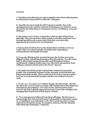 2 chronicles 29 commentary | PDF