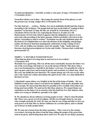 2 chronicles 30 commentary | PDF