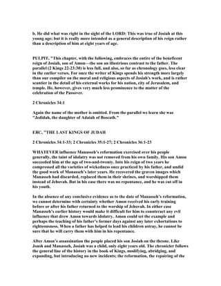 2 chronicles 34 commentary | PDF