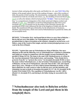2 chronicles 36 commentary | PDF
