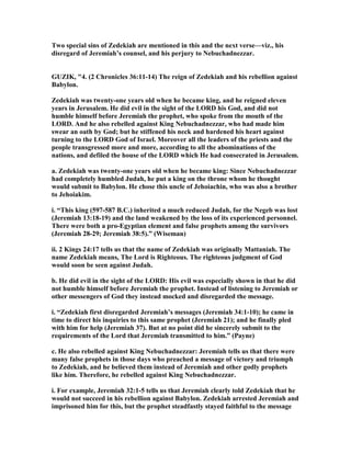 2 chronicles 36 commentary | PDF