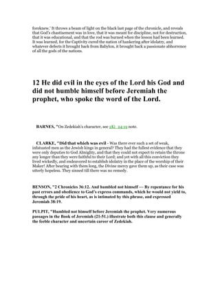 2 chronicles 36 commentary | PDF