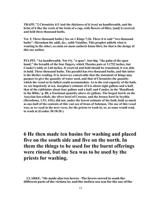 2 chronicles 4 commentary | PDF