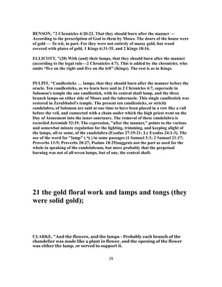 2 chronicles 4 commentary | PDF