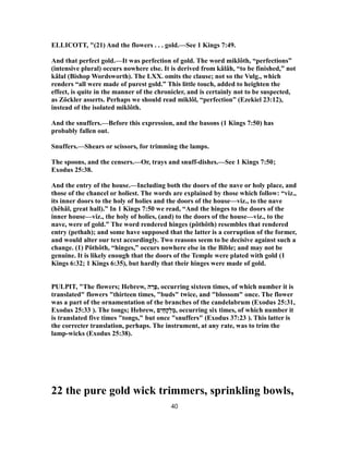 2 chronicles 4 commentary | PDF