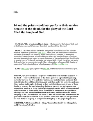 2 chronicles 5 commentary | PDF