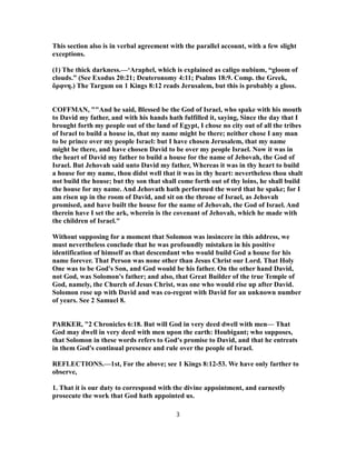 2 chronicles 6 commentary | PDF