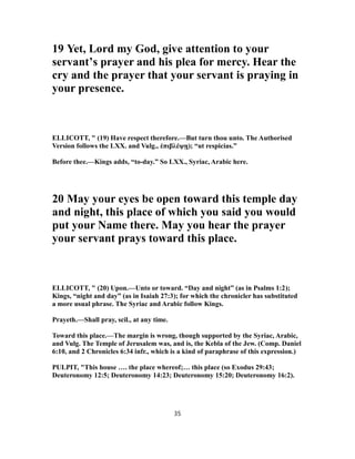 2 chronicles 6 commentary | PDF