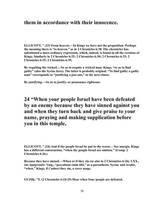 2 chronicles 6 commentary | PDF