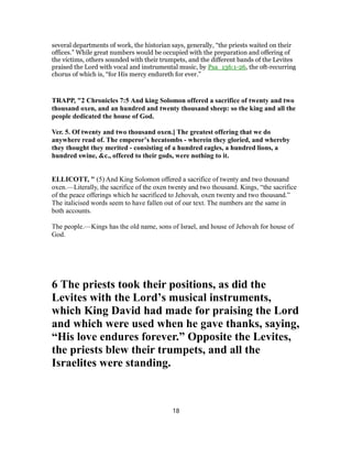 2 chronicles 7 commentary | PDF