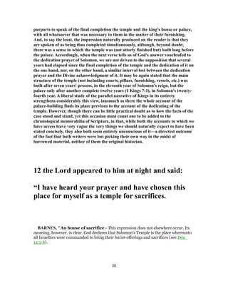 2 chronicles 7 commentary | PDF