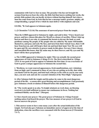 2 chronicles 7 commentary | PDF