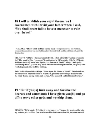 2 chronicles 7 commentary | PDF
