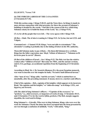 2 chronicles 8 commentary | PDF