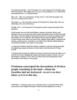 2 chronicles 8 commentary | PDF