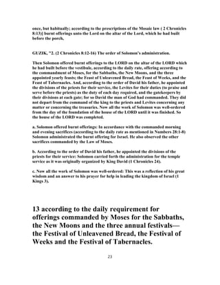 2 chronicles 8 commentary | PDF