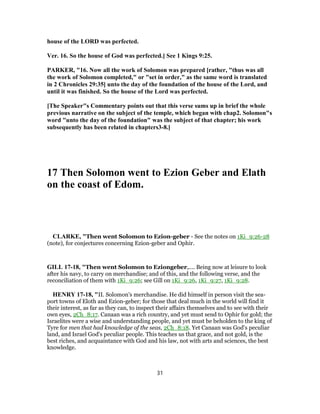 2 chronicles 8 commentary | PDF