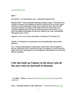 2 chronicles 8 commentary | PDF