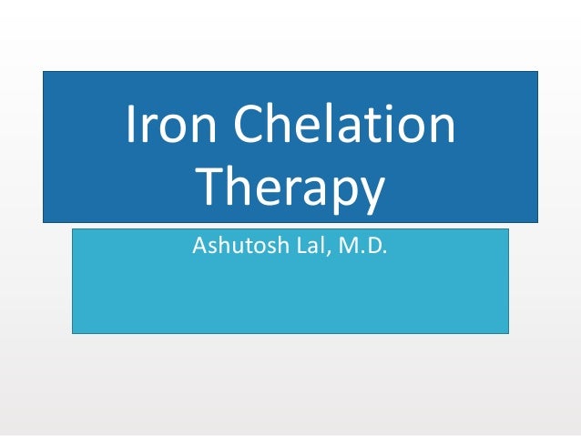 Iron Chelation Therapy