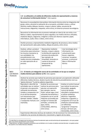 10
Diseño
Curricular
Primaria
/
Educación
Tecnológica
Segundo
Ciclo
2014
 