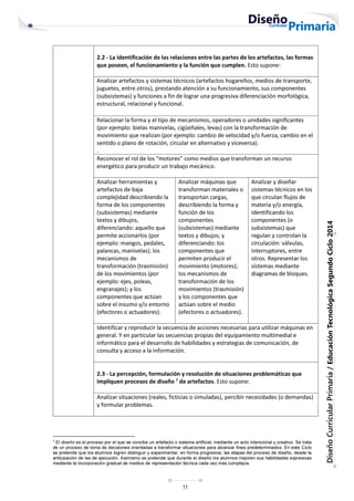 11
Diseño
Curricular
Primaria
/
Educación
Tecnológica
Segundo
Ciclo
2014
 